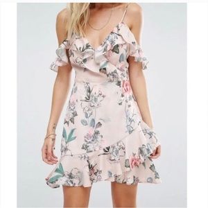 majorelle pink floral dress